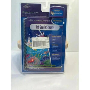 Quantum Leap Pad Sealed 3rd Grade Science interactive Book Age 8+  Home School
